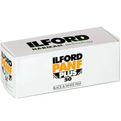 Ilford PanF Plus 120 film