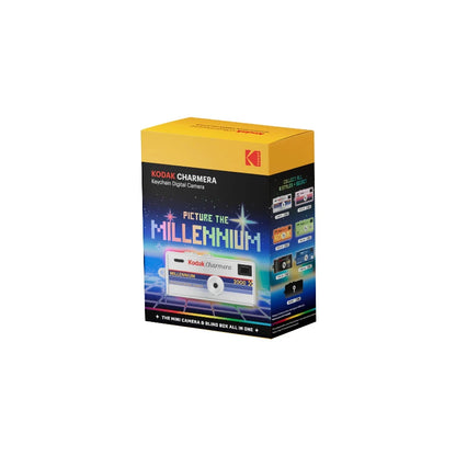 Kodak Charmera Millennium keychain digital camera packaging o