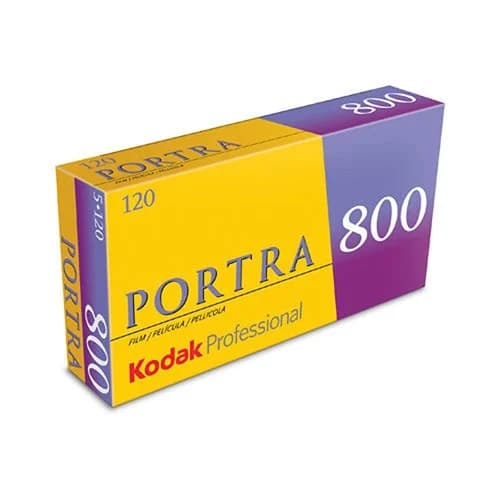 KodakPortra 800 120 Medium format film