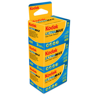 Kodak UltraMax GC Film 400 135 36 Exp 3 Pack