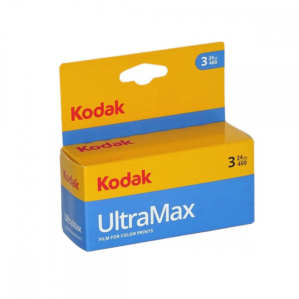 Kodak UltraMax GC Film 400 135 24 Exp 3 Pack