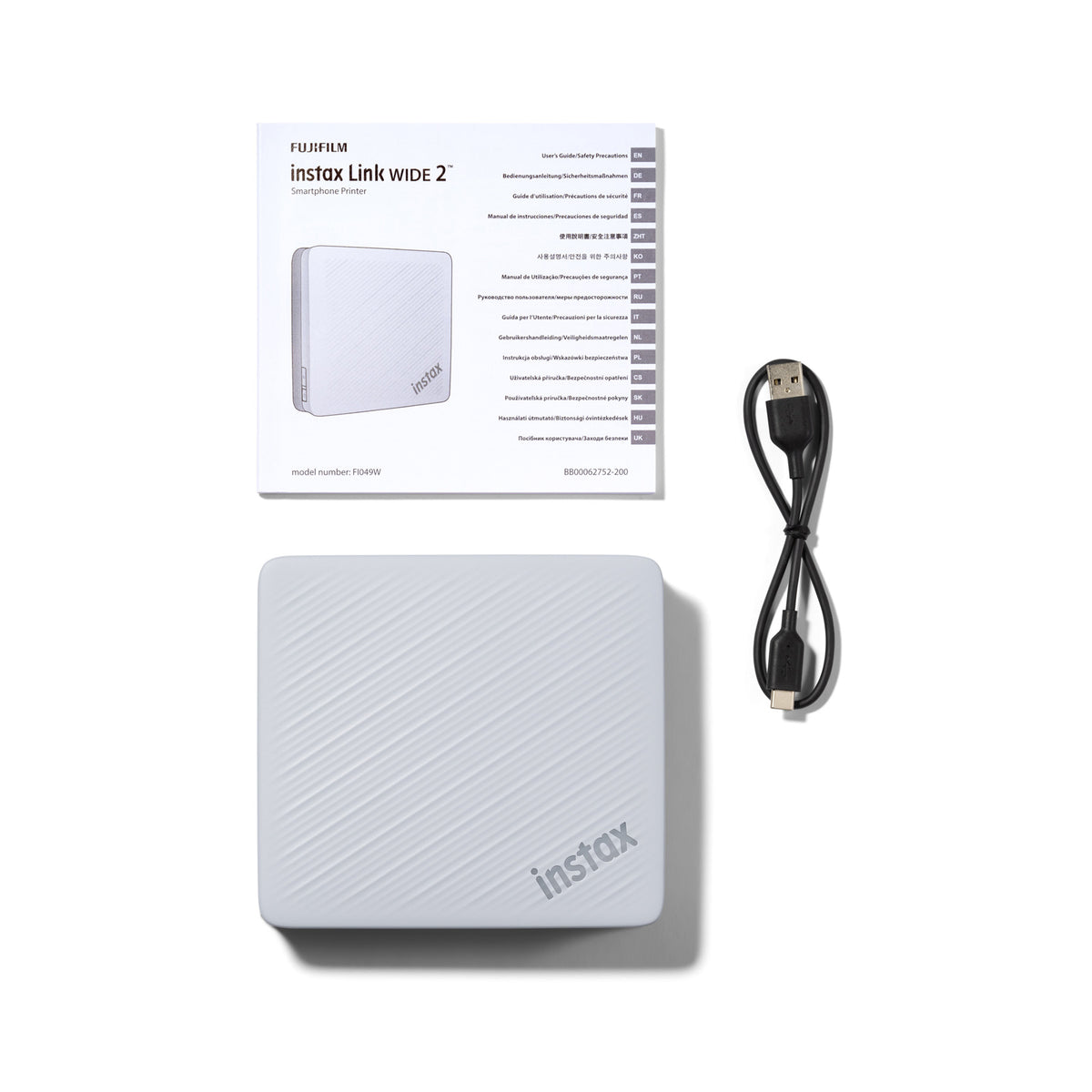 Fujifilm Instax Link Wide 2 Smartphone Printer